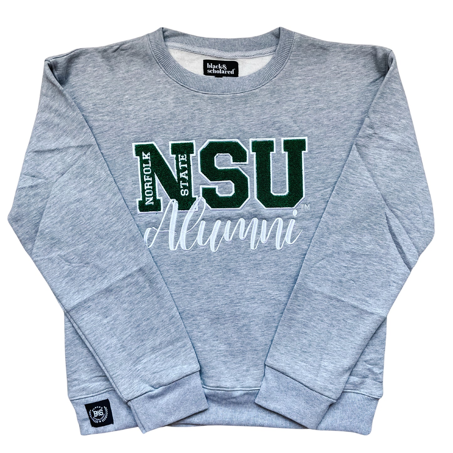 Norfolk State™ Alumni Chenille Embroidered Sweatshirt