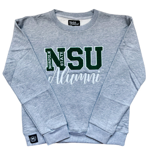 Norfolk State™ Alumni Chenille Embroidered Sweatshirt