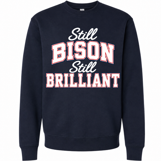 Howard Class of 2001 Still Bison Still Brilliant Crewneck