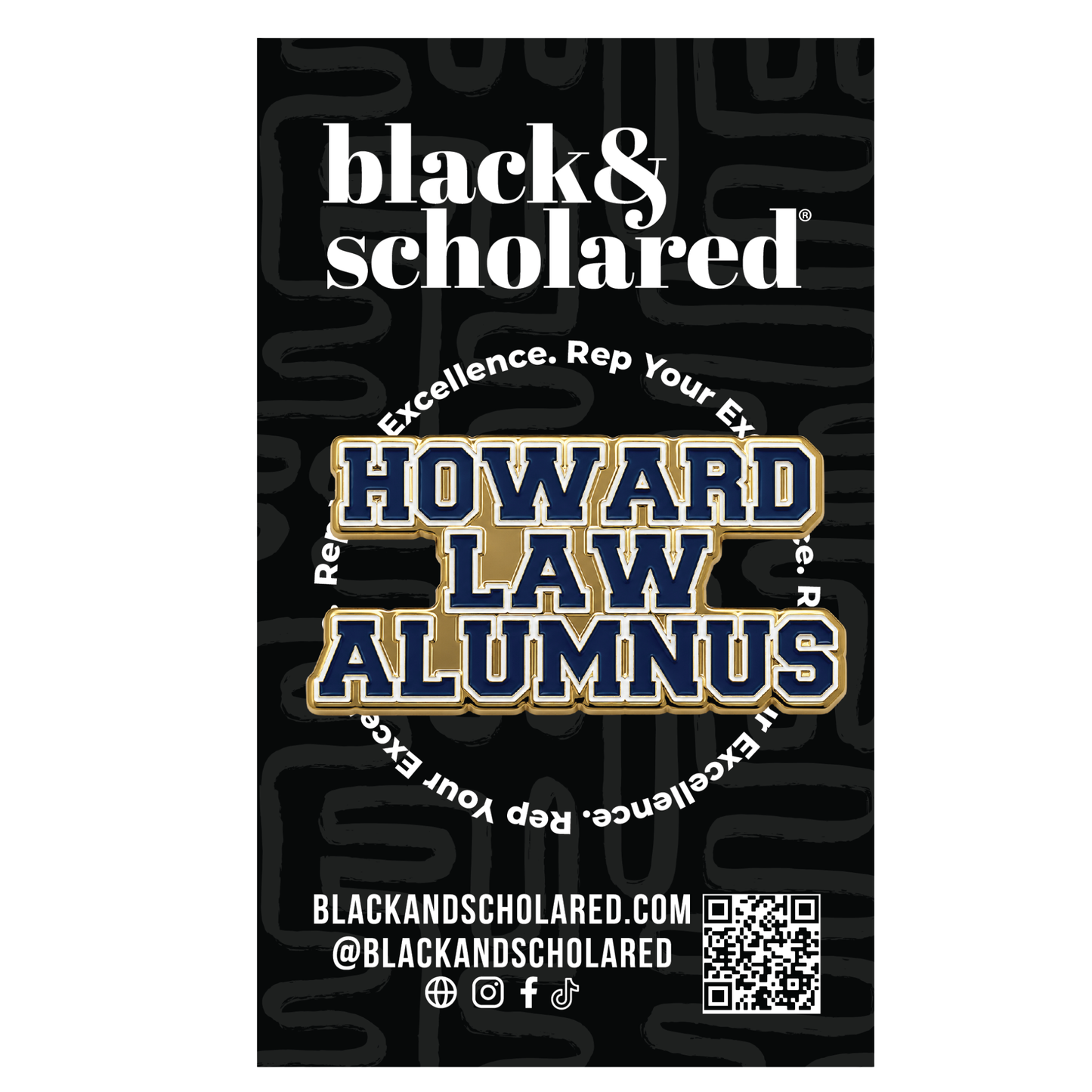 Howard Law Alumnus Enamel Lapel Pin | Pre-Order Ships September 2026