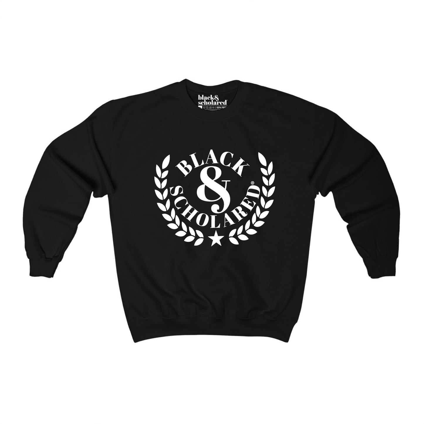 Black & Scholared® Collegiate Logo Sweatshirt