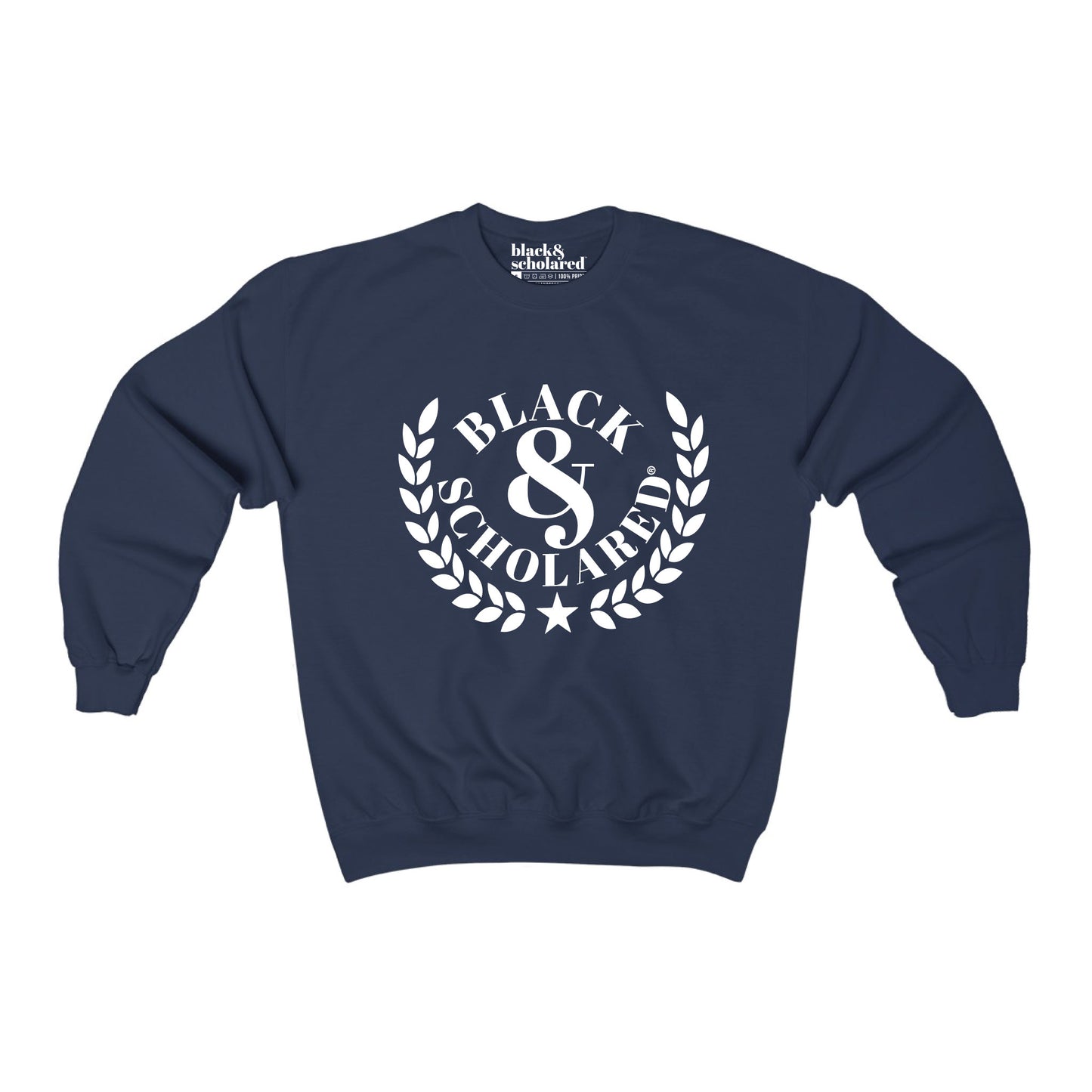 Black & Scholared® Collegiate Logo Sweatshirt