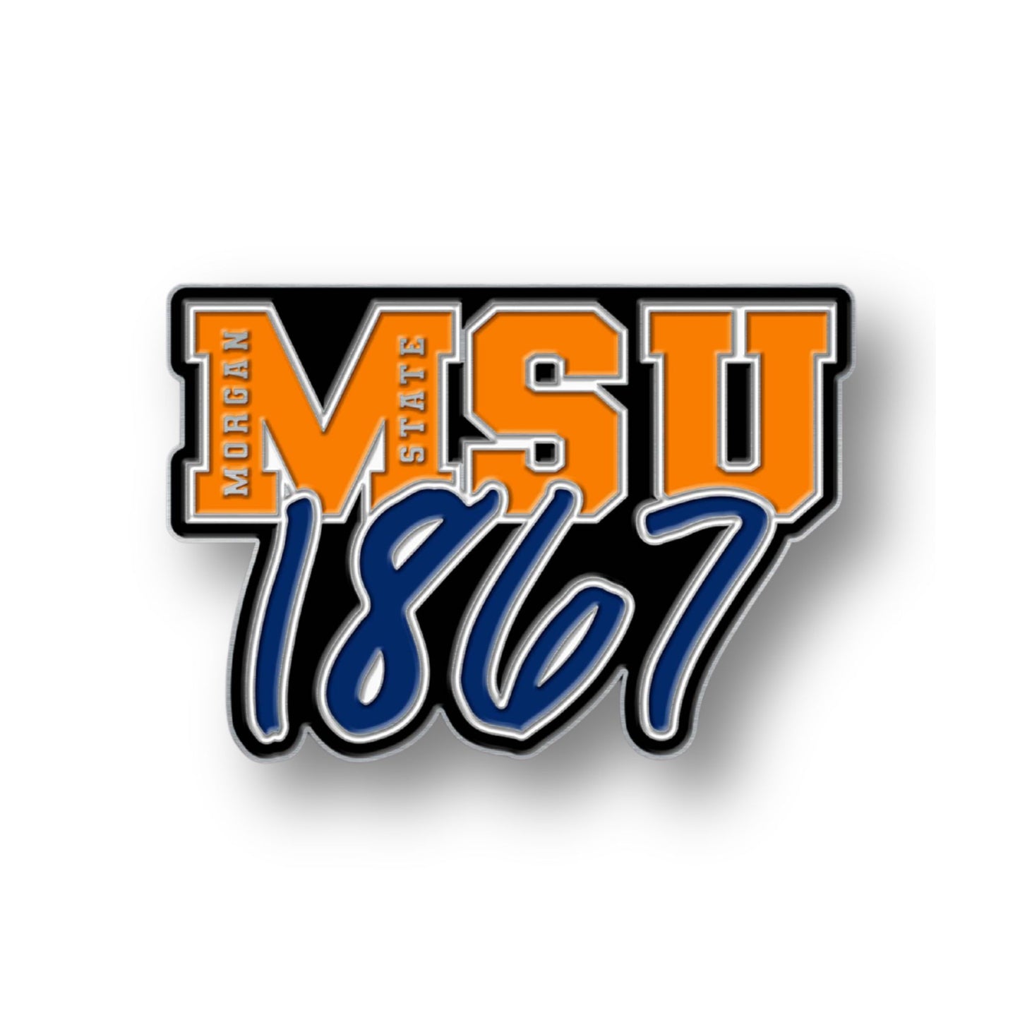 Morgan State™ 1867 Enamel Lapel Pin