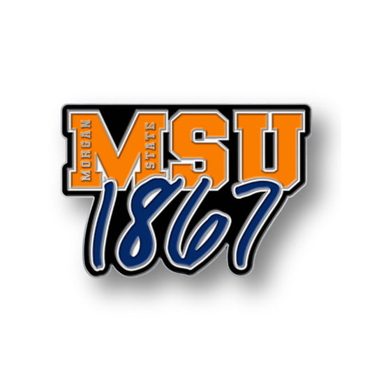 Morgan State™ 1867 Enamel Lapel Pin