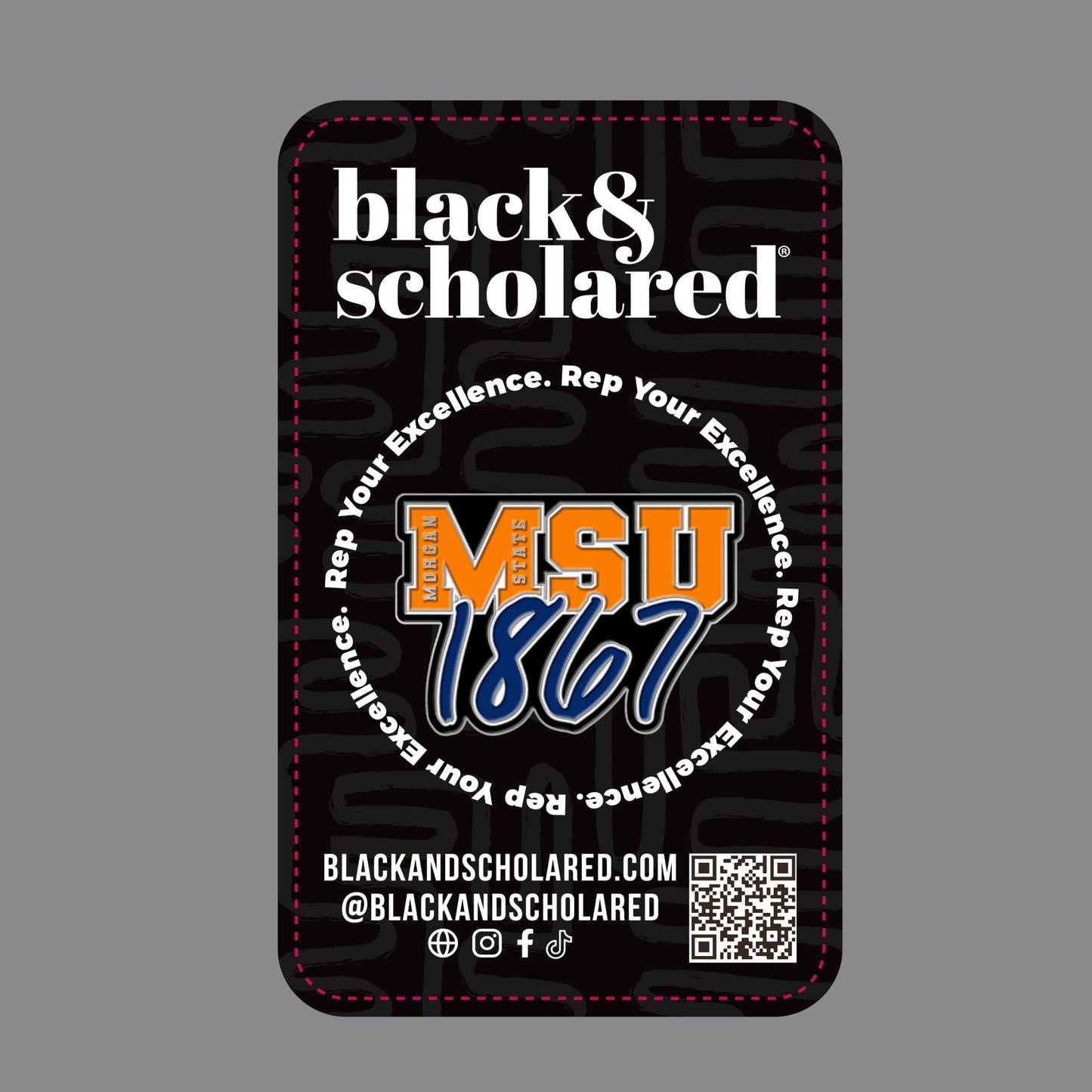Morgan State™ 1867 Enamel Lapel Pin