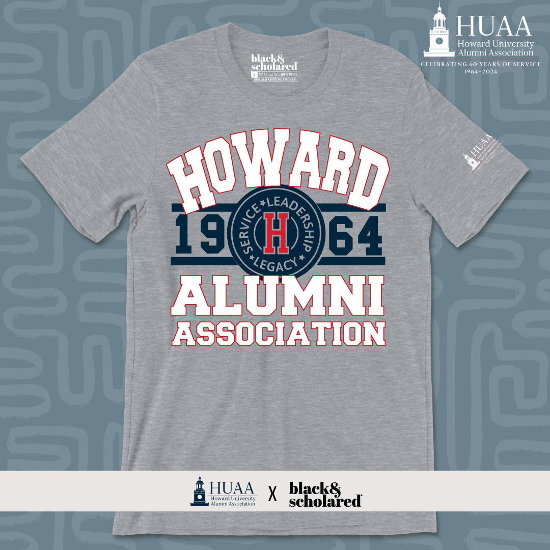 Howard University Alumni Association 60th Anniversary T-Shirt (Multiple Colors)