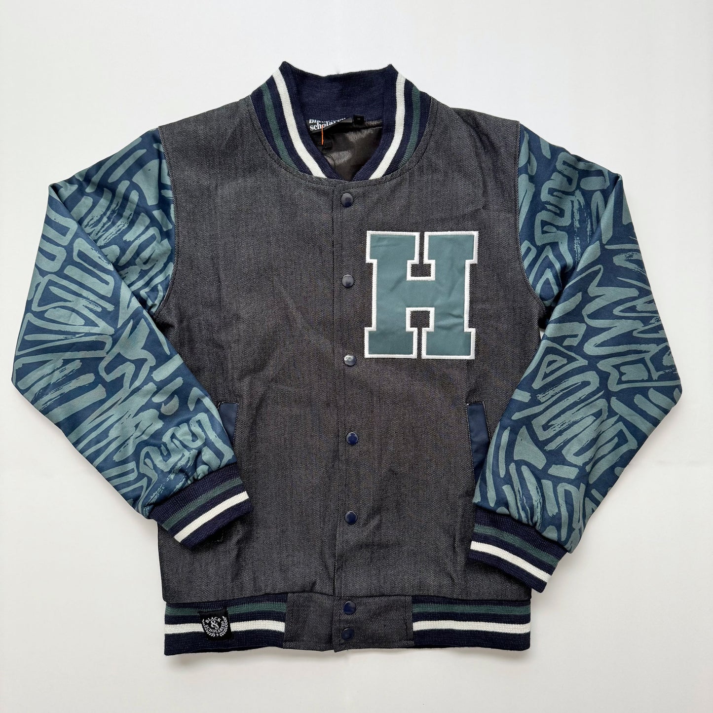 Howard University Denim Varsity Jacket Remix