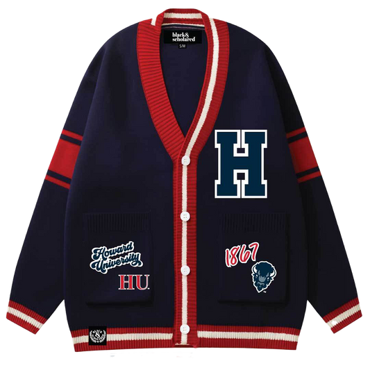 Howard University™ School Spirit Cardigan (Navy)