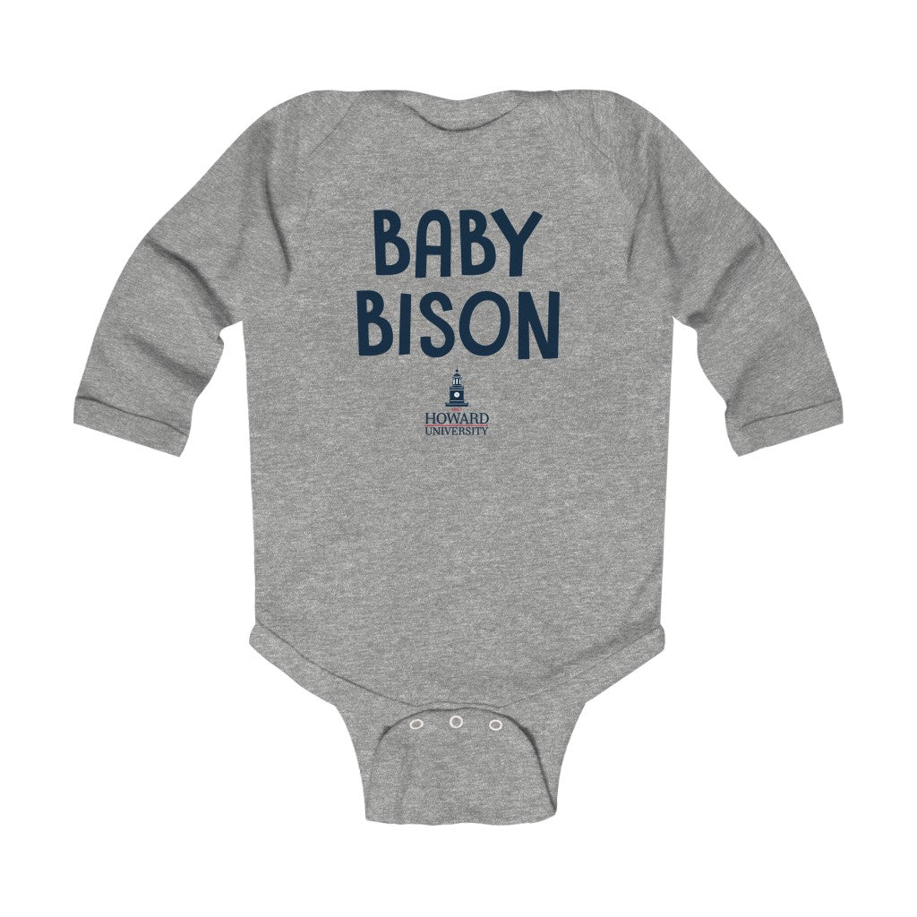 Baby Bison Howard University™ Infant Onesie – Black Scholared