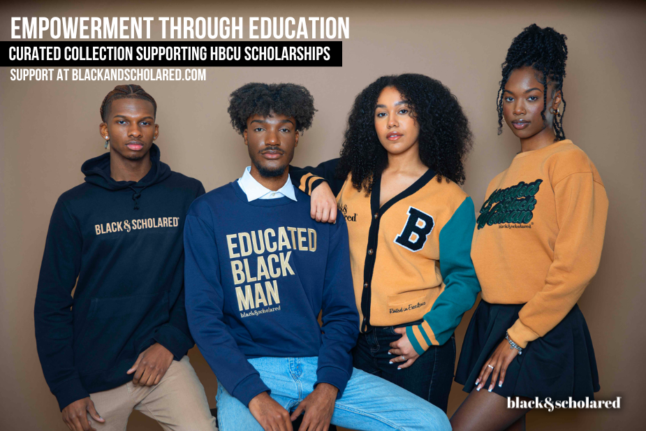 Black & Scholared's Exclusive Collection for Black History Month Celebrates Education and Culture