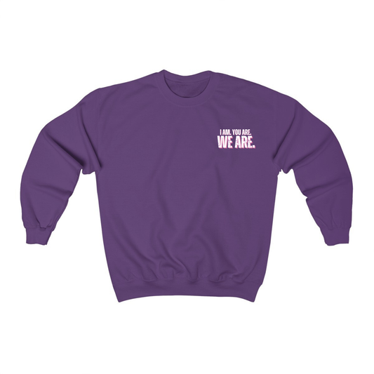 HBCU ABLE x Black & Scholared Fundraiser Sweatshirt (Purple)