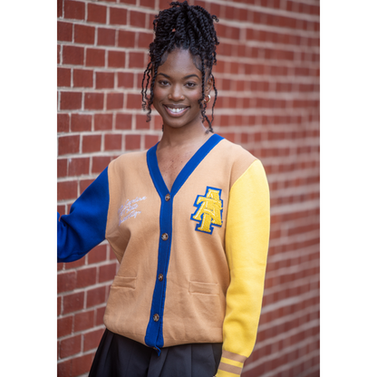 North Carolina A&T State University™ Varsity Cardigan Sweater