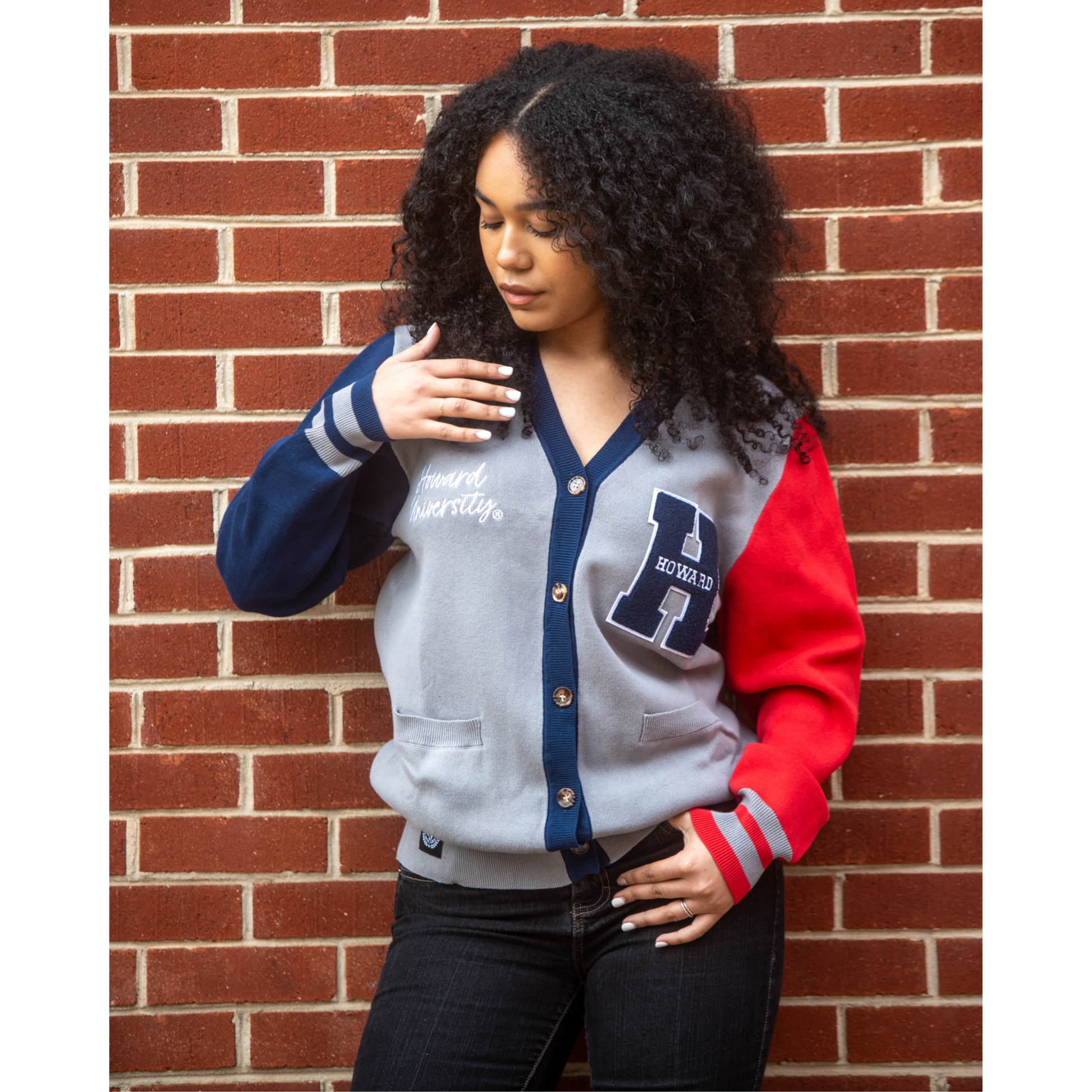 Howard university varsity sales jacket
