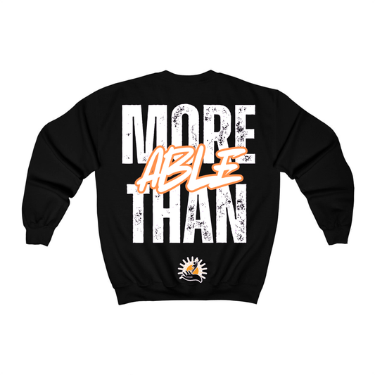 HBCU ABLE x Black & Scholared Fundraiser Sweatshirt (Black)