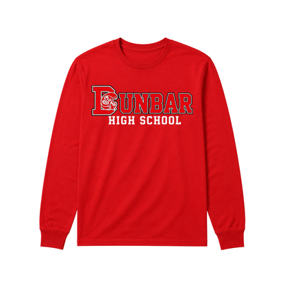 Dunbar High School Red Sweatshirt