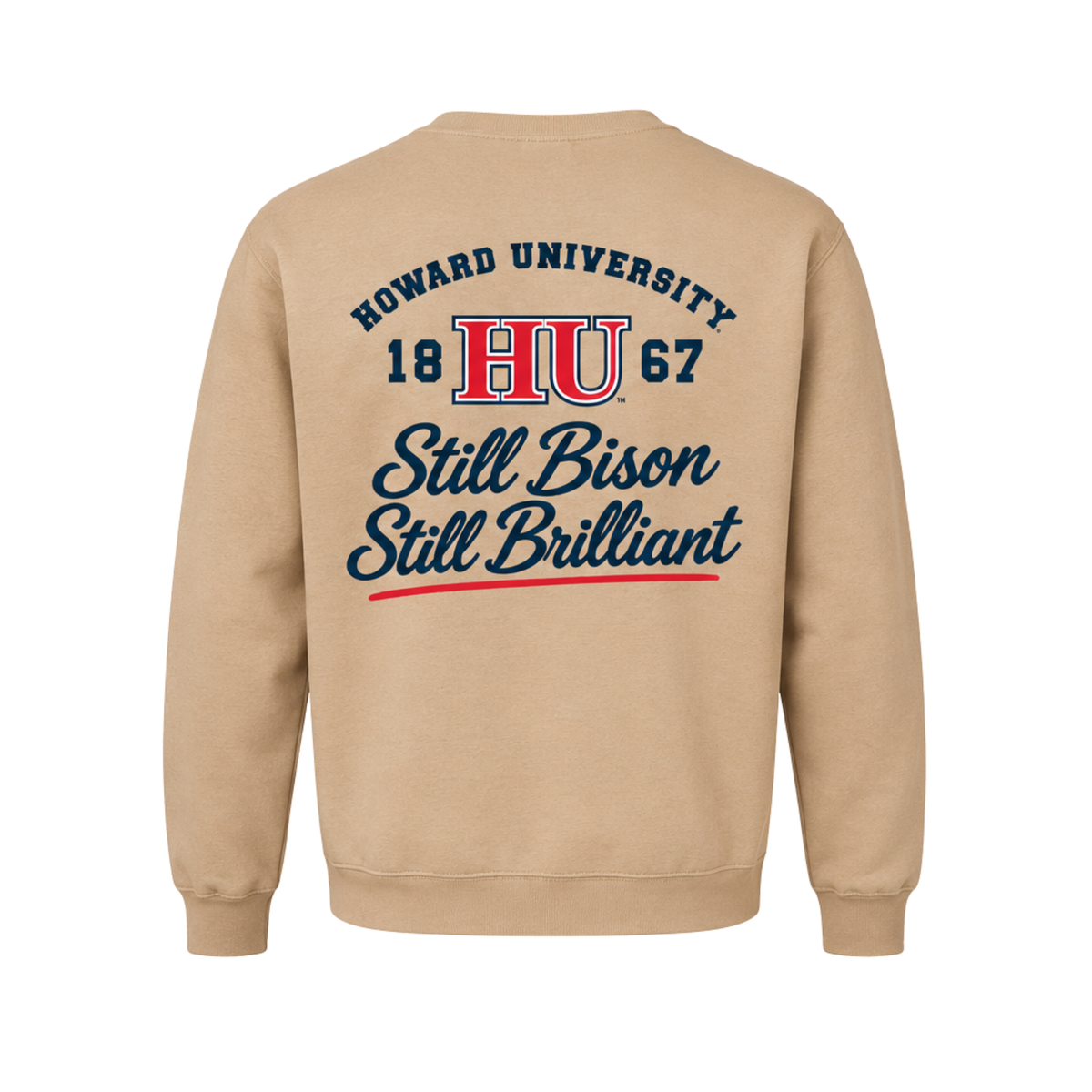 Howard Class of 2001 Still Bison Still Brilliant Crewneck
