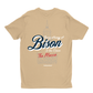 Howard™ There's Always a Bison in the Room T-Shirt (Tan)
