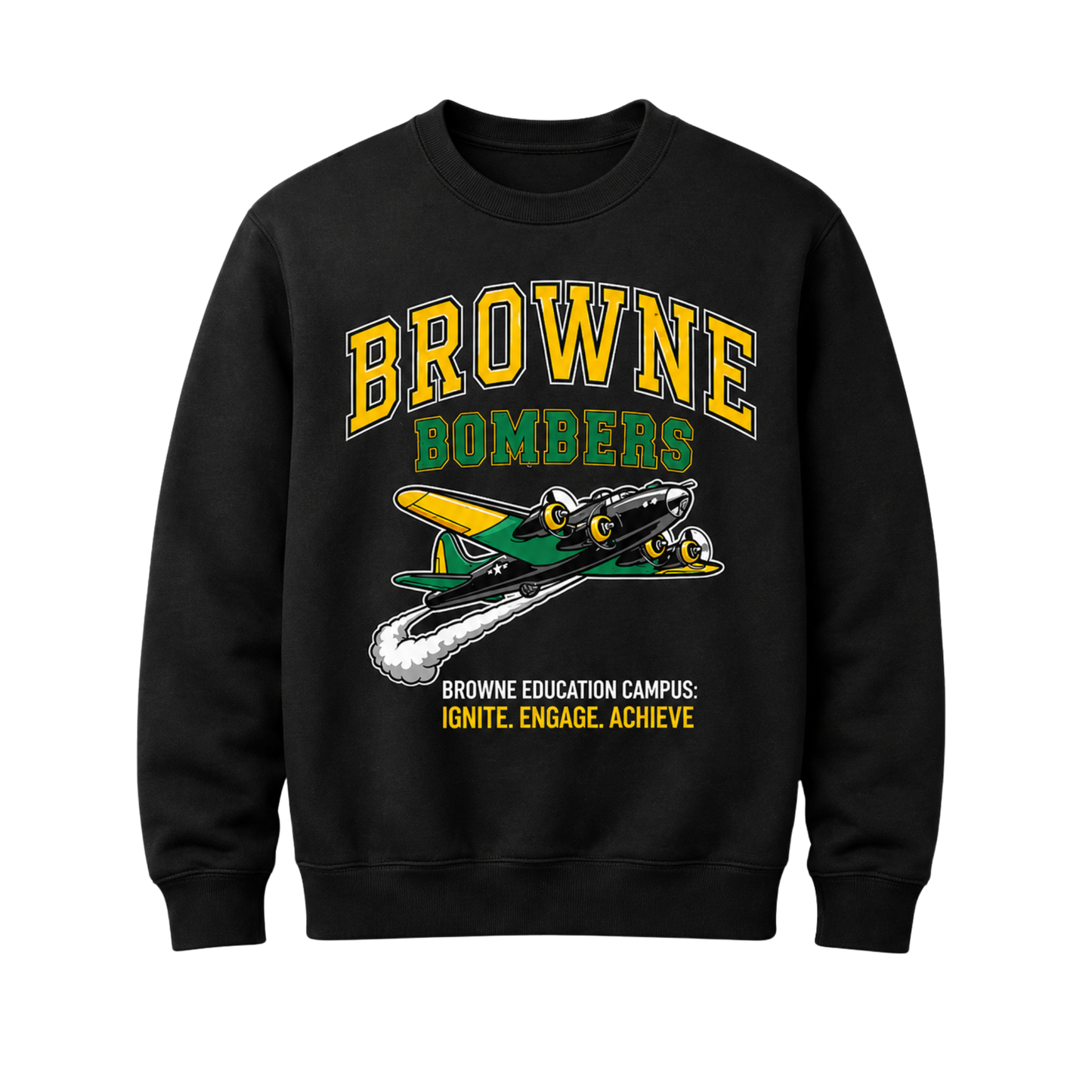 Hugh M. Browne Education Campus Long-Sleeve T-Shirt