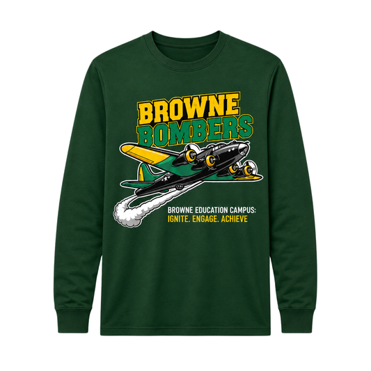 Hugh M. Browne Education Campus Long-Sleeve T-Shirt
