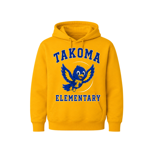 Takoma Elementary School Gold Hoodie