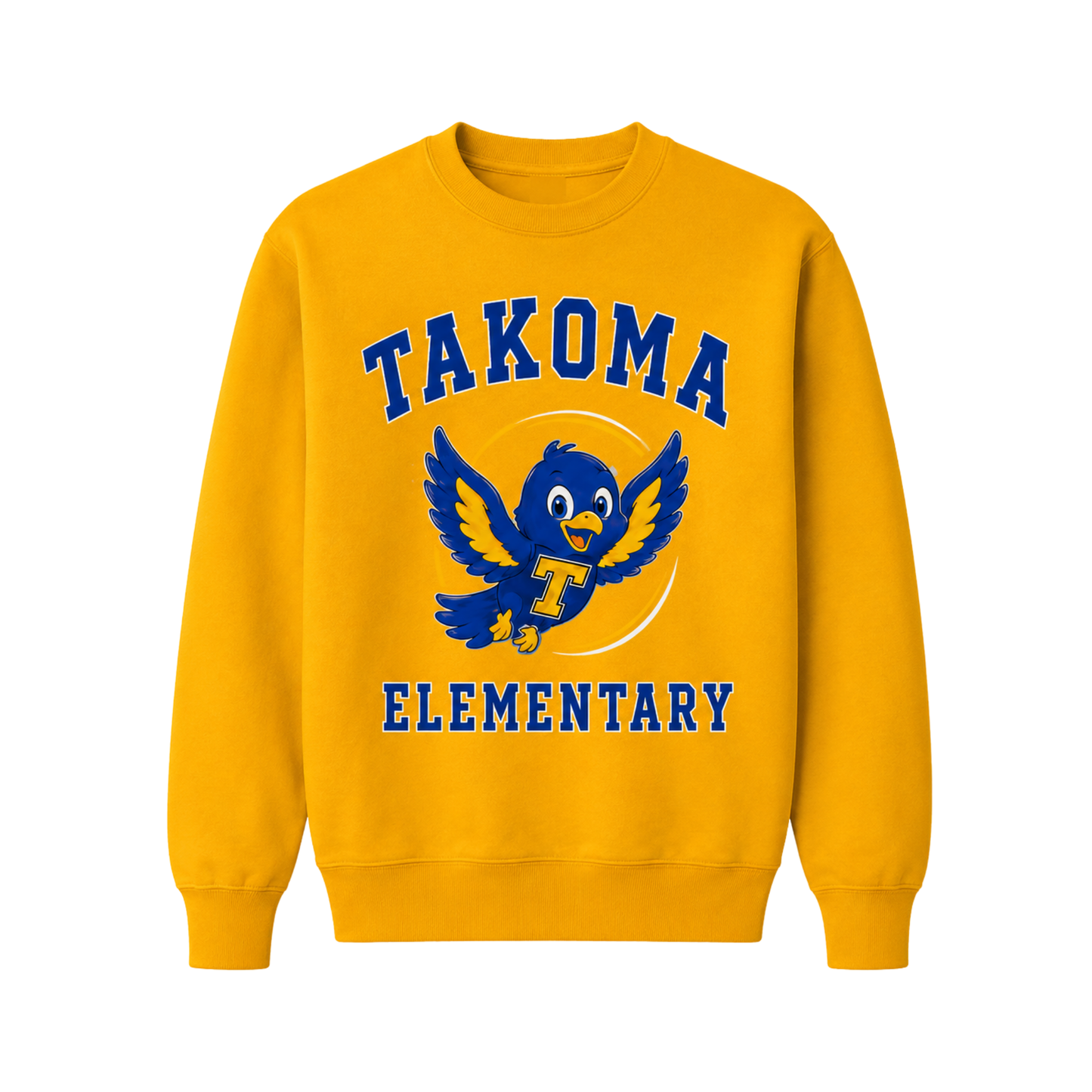 Takoma Elementary School Gold Crewneck Sweatshirt