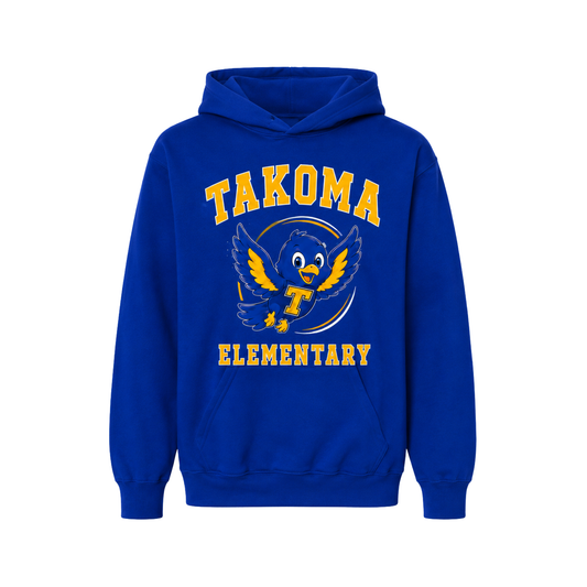 Takoma Elementary School Royal Blue Hoodie