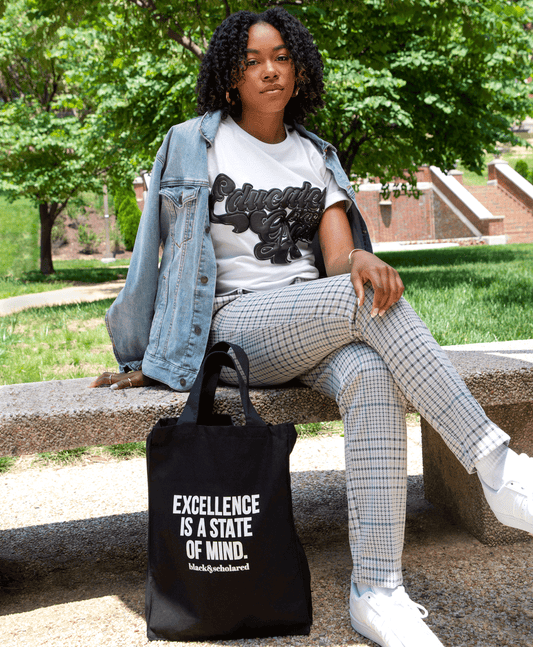 Excellence is a State of Mind Tote Bag
