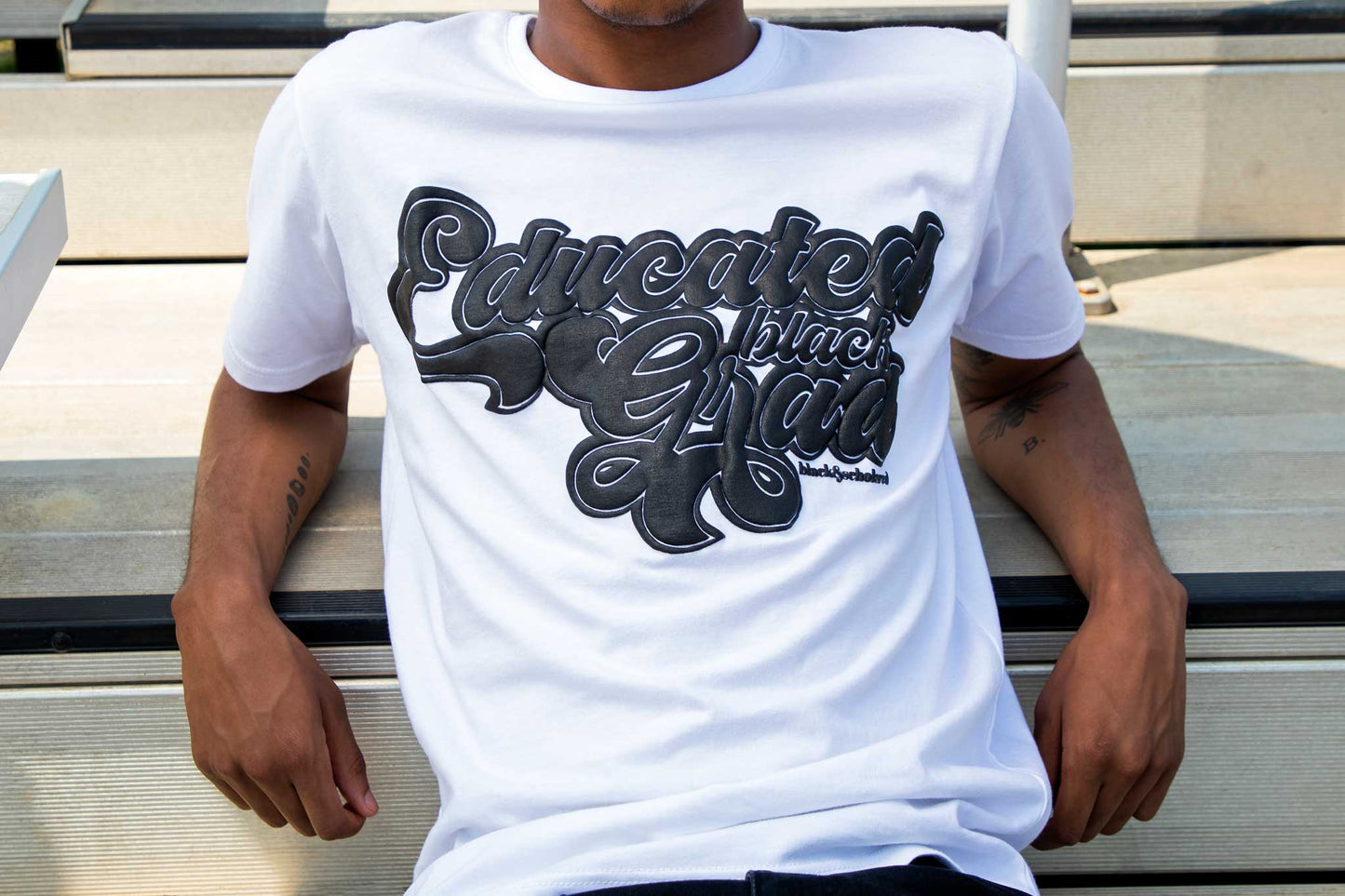 Educated Black Grad T-Shirt