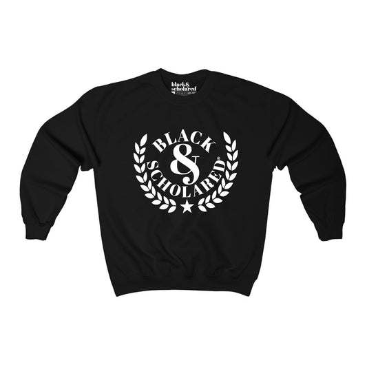 Black & Scholared® Collegiate Logo Sweatshirt