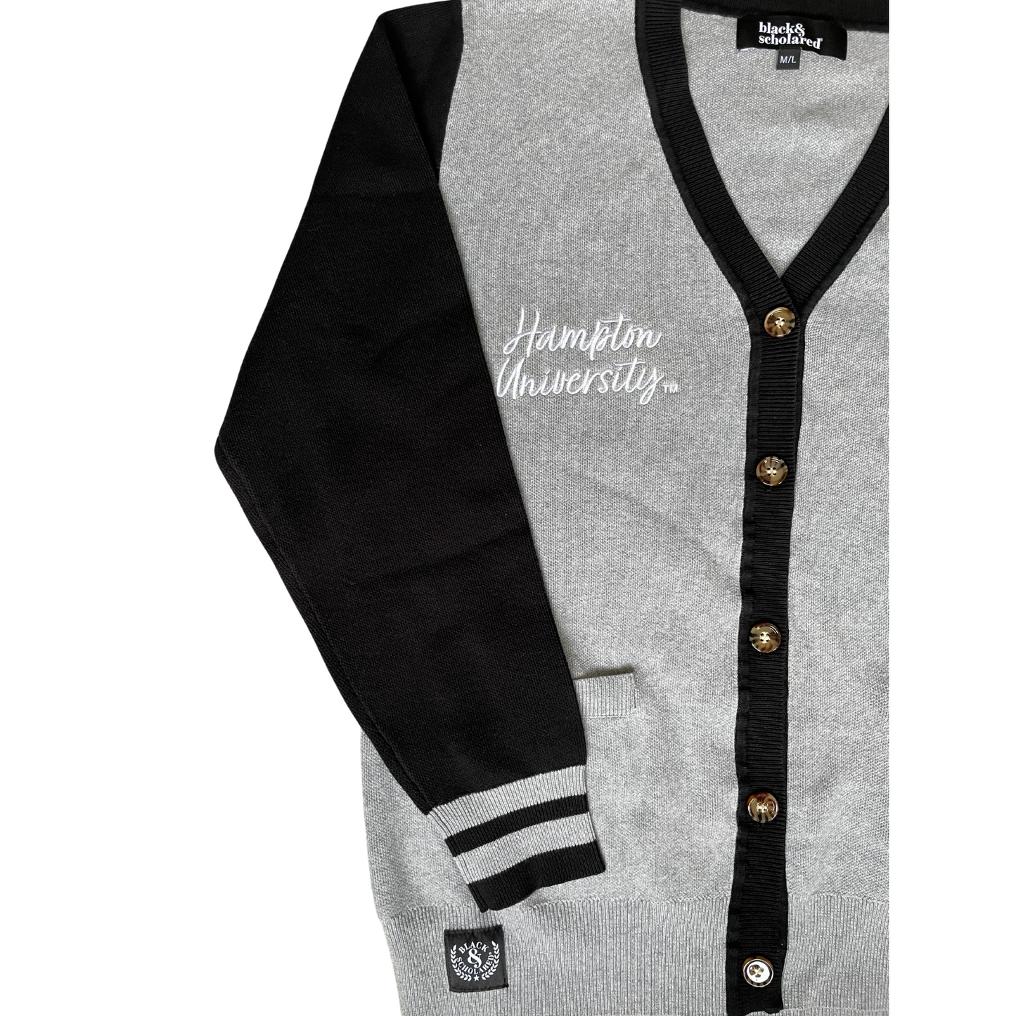 Hampton University™ Varsity Cardigan Sweater