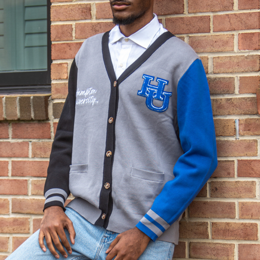 Hampton University™ Varsity Cardigan Sweater