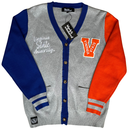 Virginia State University™ Varsity Cardigan Sweater