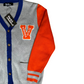 Virginia State University™ Varsity Cardigan Sweater (PRE-ORDER - Shipping December 2023)