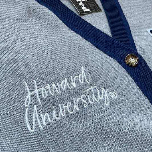 Howard University™ Varsity Cardigan (PRE-ORDER - Shipping December 2023)