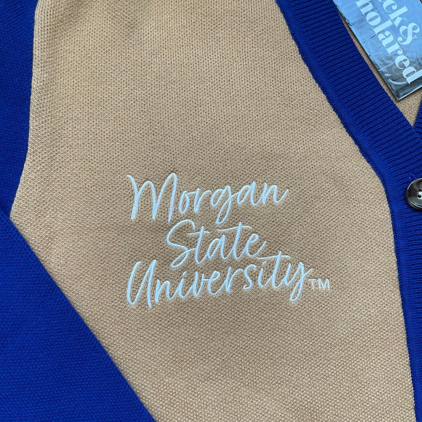 Morgan State University™ Varsity Cardigan Sweater *PRE-ORDER* Ships 9/25