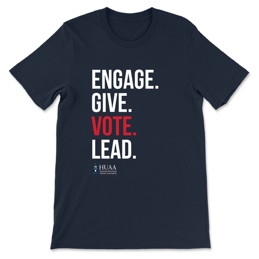HUAA VOTE 2026 Engage Vote Lead Bison Shirt