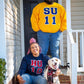 CUSTOM College Graduation Year Sweatshirt | Add Your School, Colors and Graduation Year