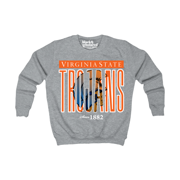 Virginia State University Trojans™ Large Font Sweatshirt