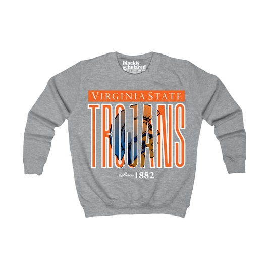 Virginia State University Trojans™ Large Font Sweatshirt