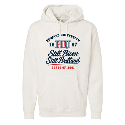 Howard Class of 2001 Still Bison Still Brilliant Hoodie