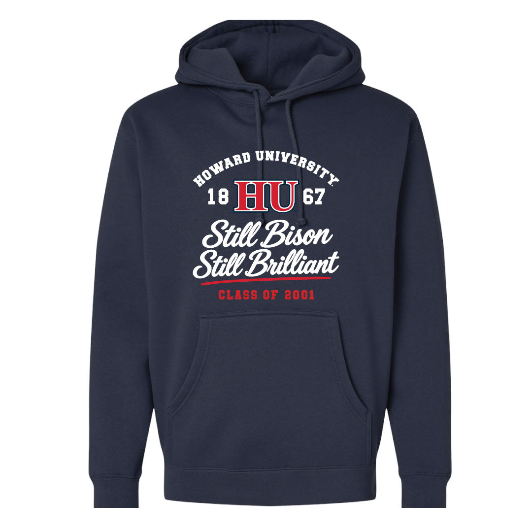 Howard Class of 2001 Still Bison Still Brilliant Hoodie