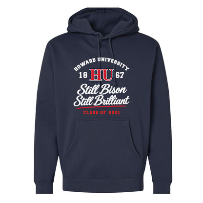 Howard Class of 2001 Still Bison Still Brilliant Hoodie