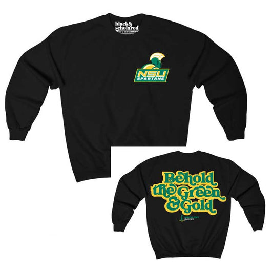 Norfolk State™ NSU Spartans Behold the Green and Gold Sweatshirt