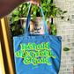 Behold the Green & Gold Norfolk State Denim Tote Bag