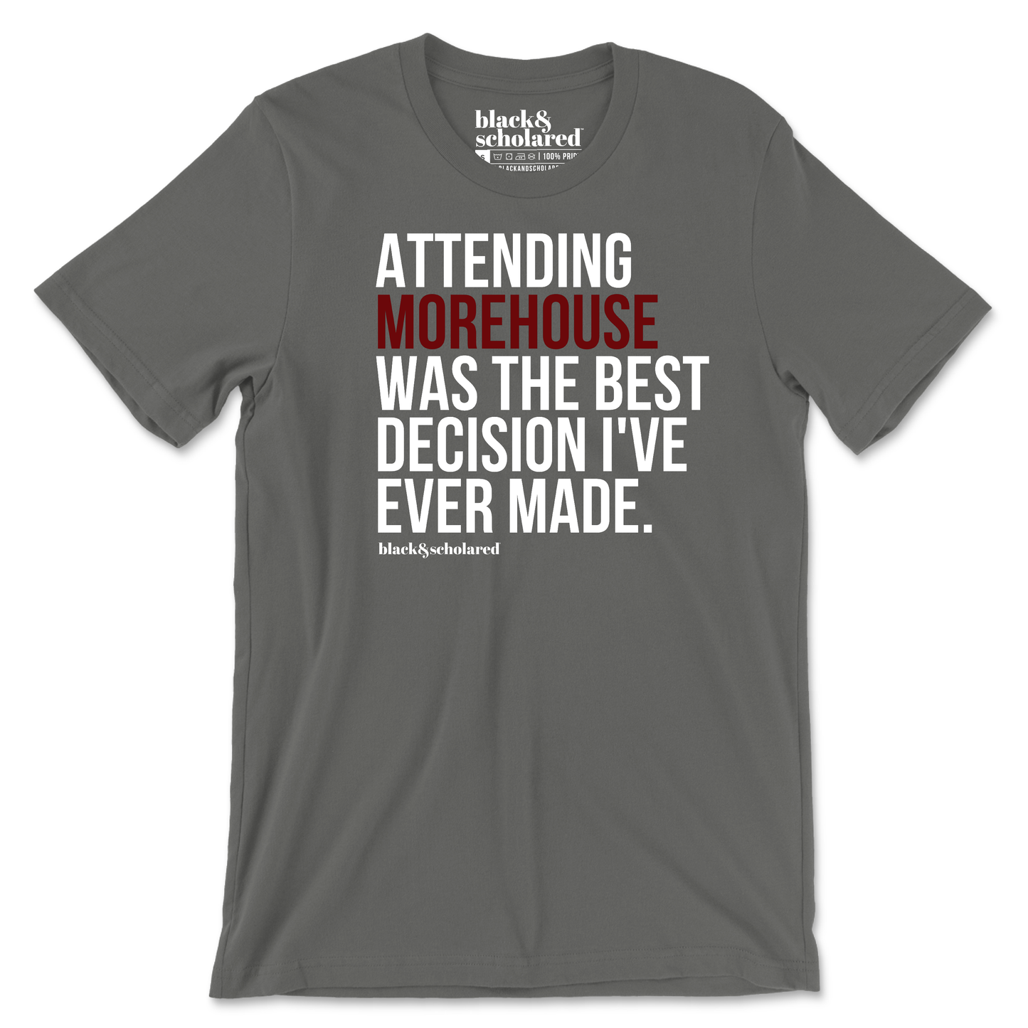 Attending My HBCU Was the Best Decision T-Shirt (Choose Your School) - LIST 1