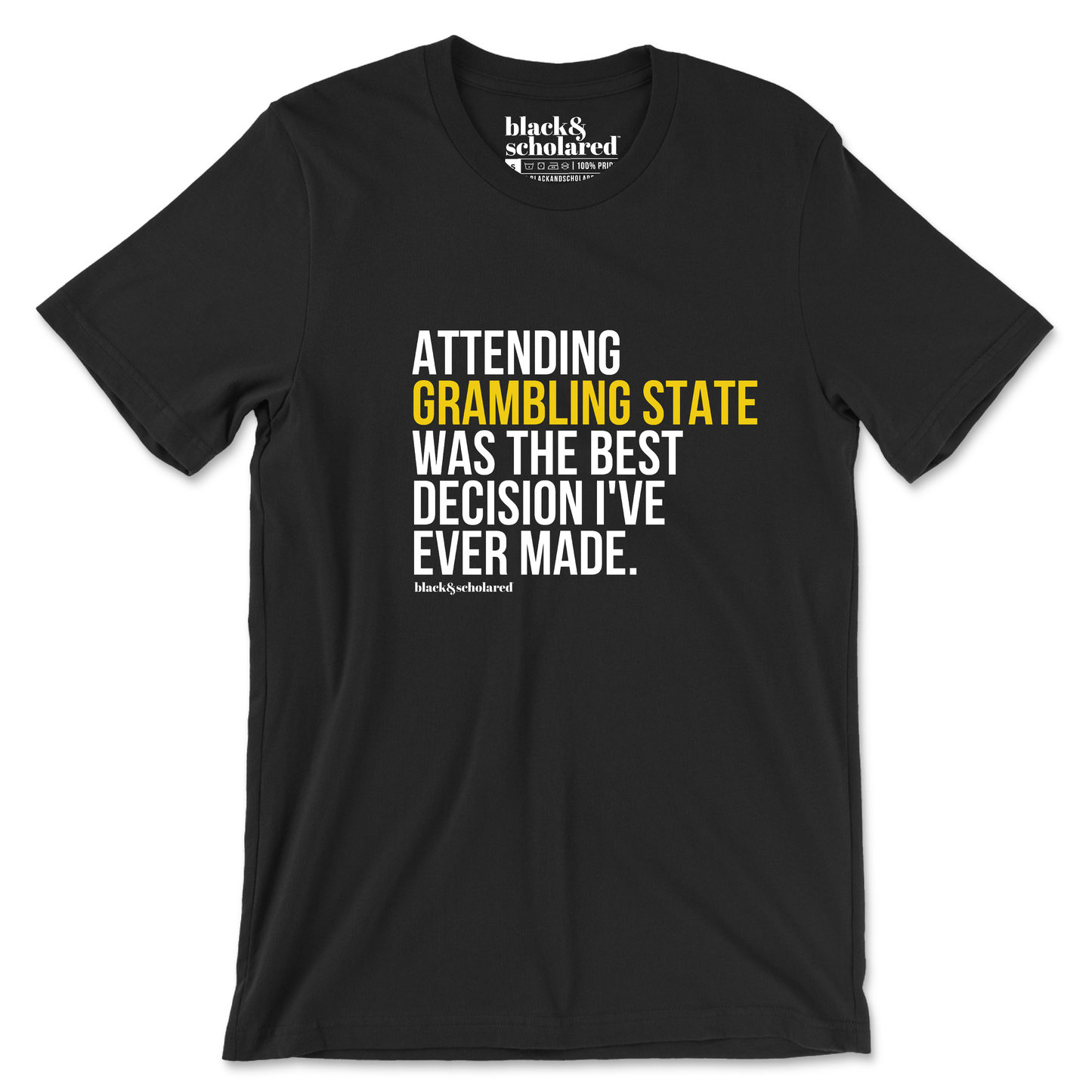 Attending My HBCU Was the Best Decision T-Shirt (Choose Your School) - LIST 2