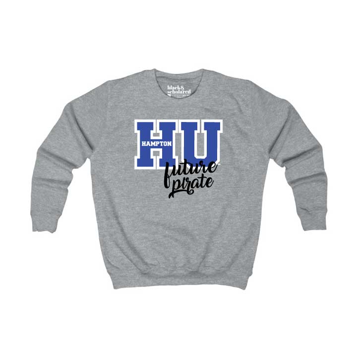 Hampton University™ HU Future Pirate Youth Sweatshirt