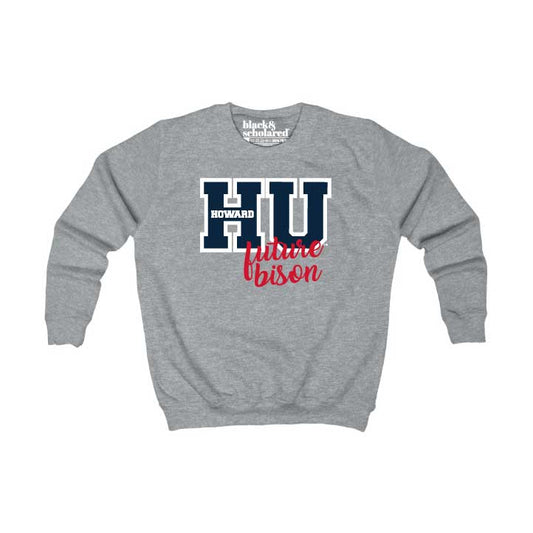 Howard University™ HU Future Bison Sweatshirt (Youth and Adult Sizes)